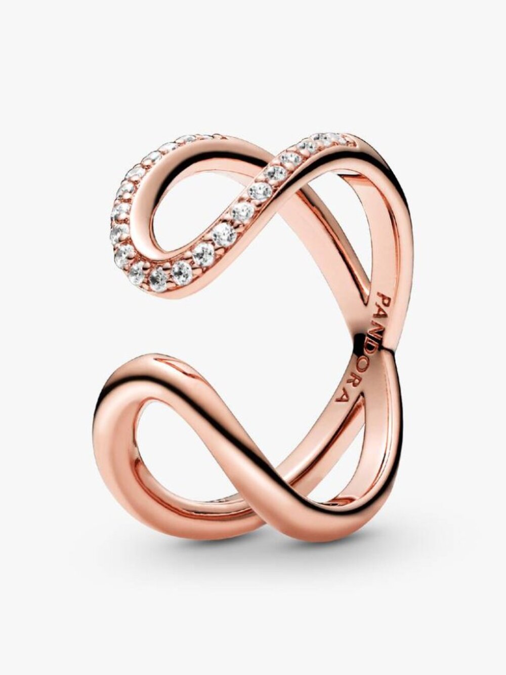 Pandora FINAL SALE - Wrapped Open Infinity Ring